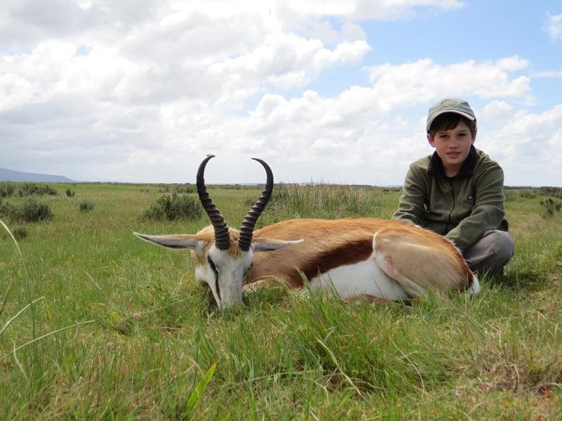 One Day Springbuck Hunt Father And Son